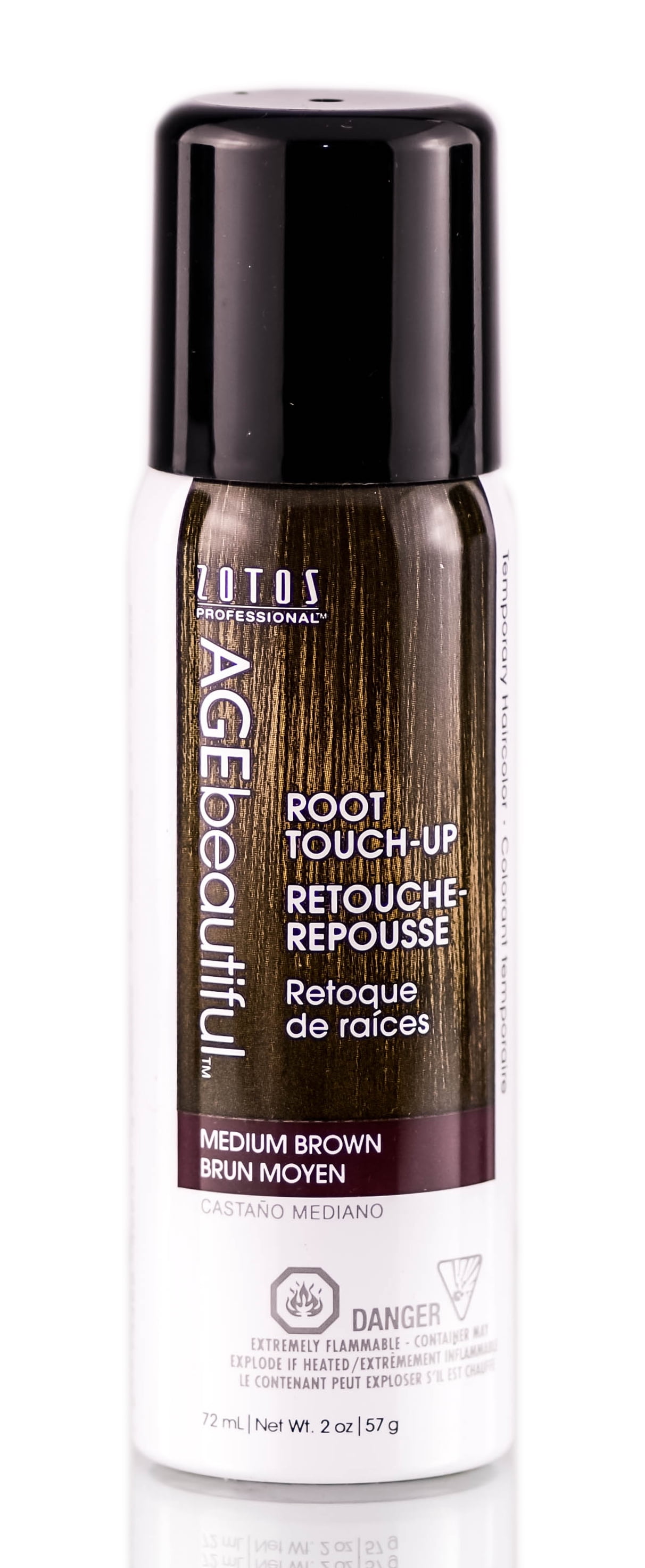 Zotos Age Beautiful Root Touch-Up Temporary Haircolor (2 oz) - Medium Brown