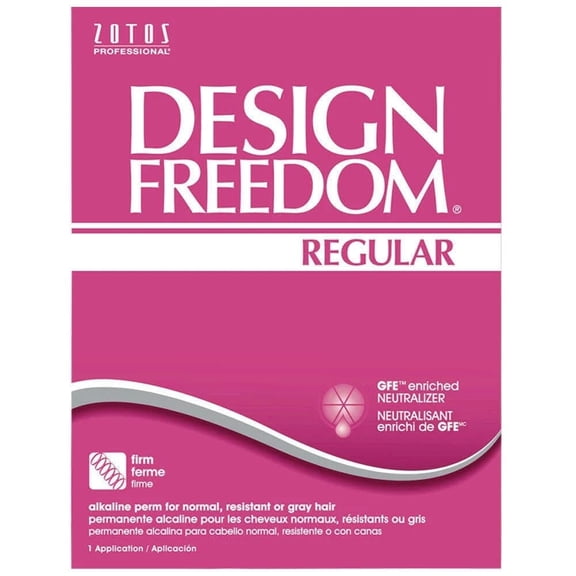 Zotos Design Freedom Regular Alkaline Perm For Normal, Pack of 3