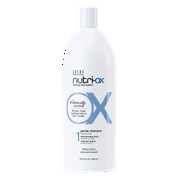 NUTRI-OX Gentle Shampoo 33.8oz for Thicker, Fuller-Looking Hair | Normal Thinning Hair | Peppermint | Clinically & Dermatologically Tested | Color-Safe