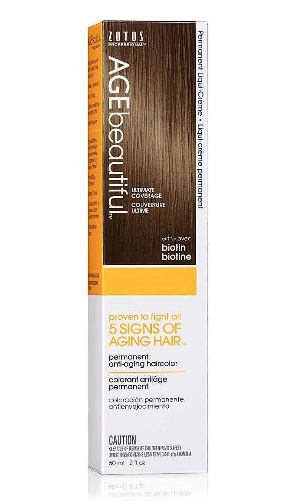 Zotos Pro Age Beautiful Permanent LiquiCreme 2 oz 8NN Medium