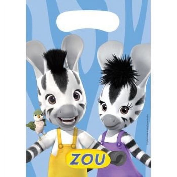 Zou Loot Favor Bags 8 Per Pack