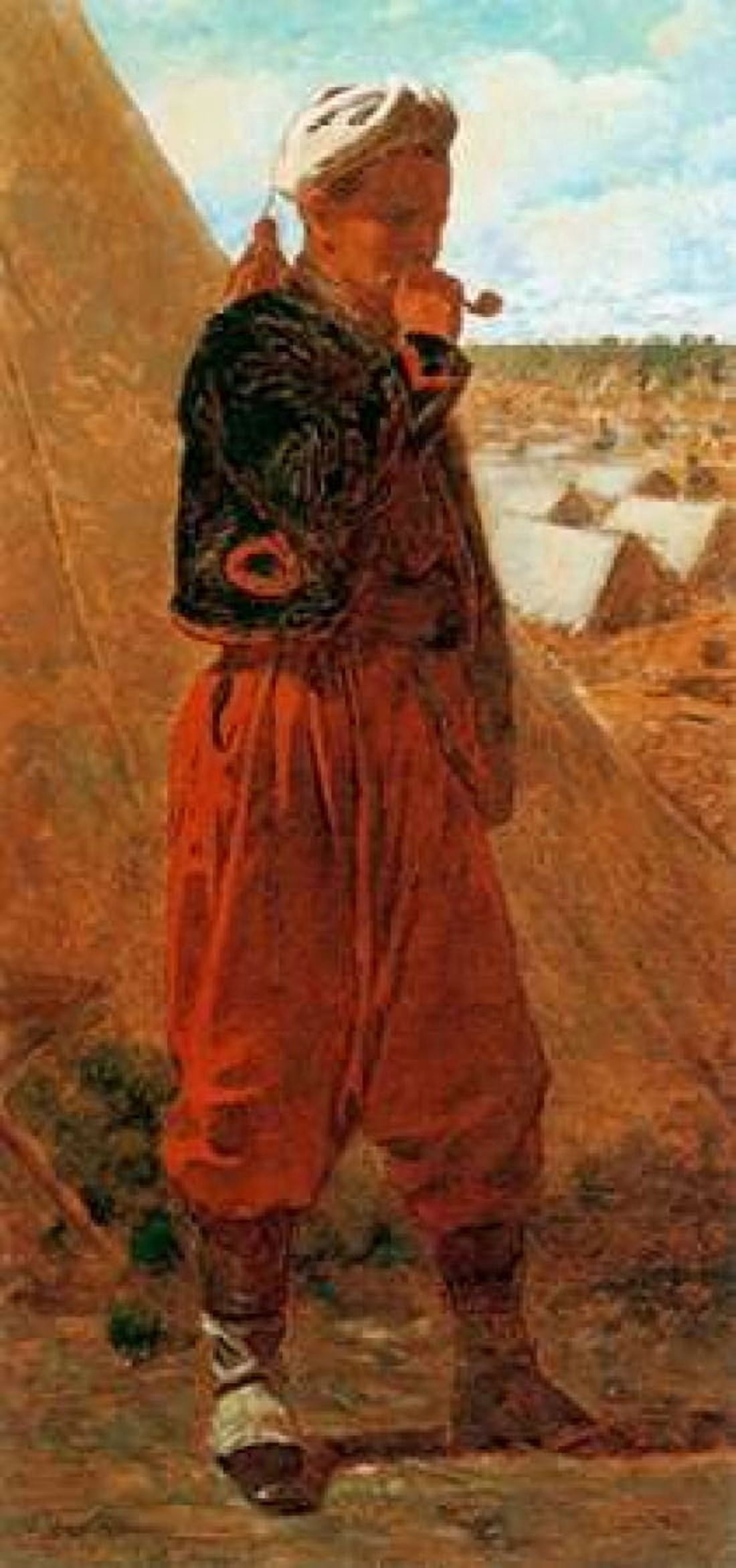 Zouave Canvas Art - Winslow Homer (24 x 48)