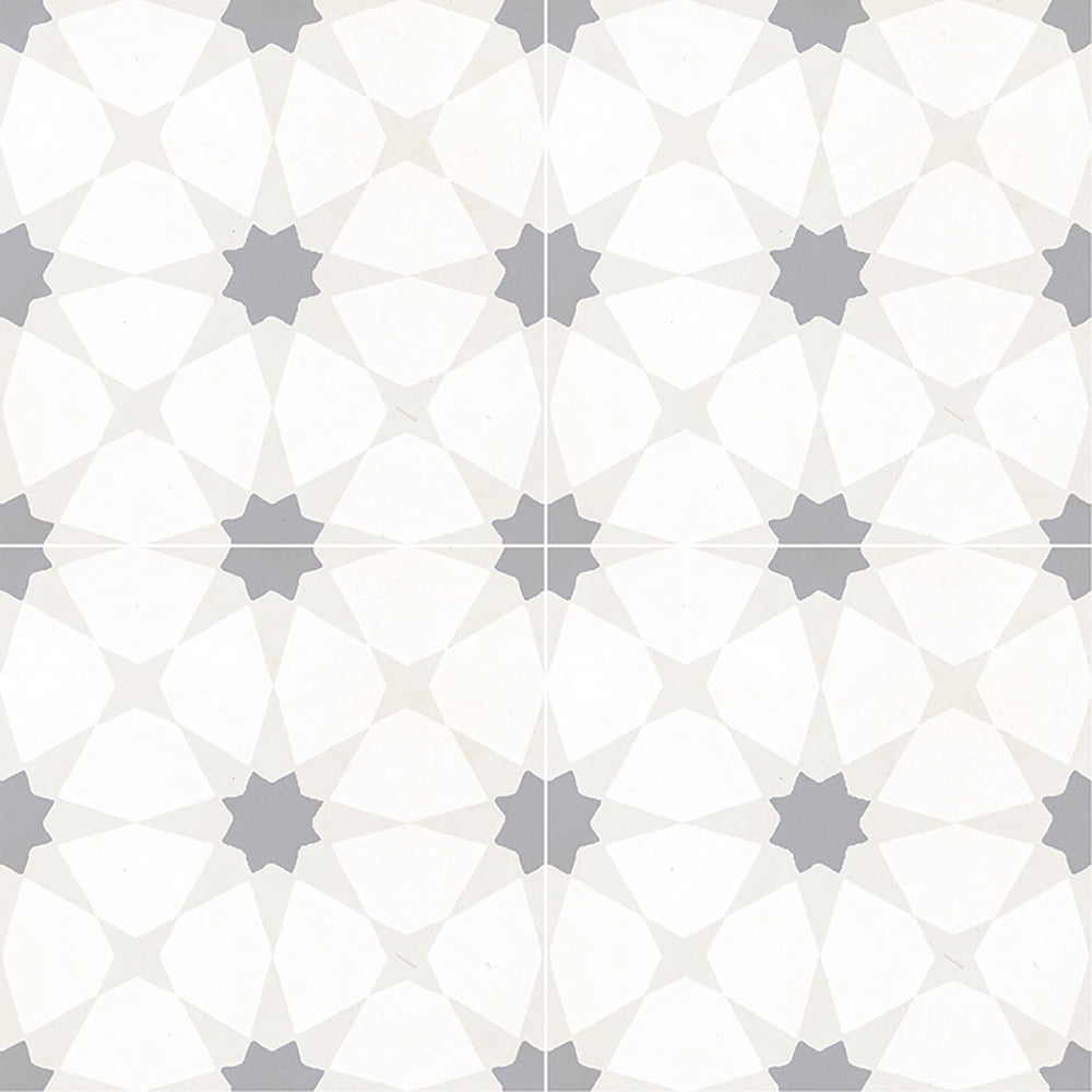 Amara 8" x 8" Zoudia Matte Porcelain Floor and Wall Tile