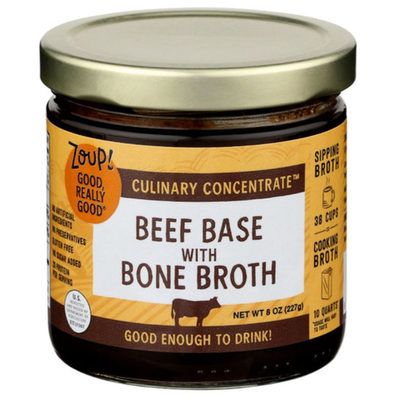 Zoup Fresh Soup Company Beef Base With Bone Broth 8 oz