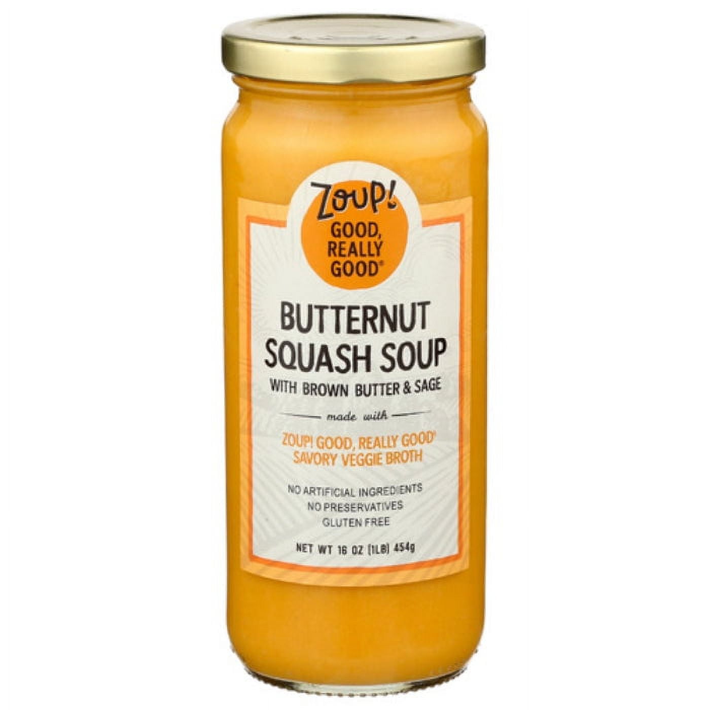 Zoup Good Really Soup Butternut Squash 16 Oz Pack Of 6