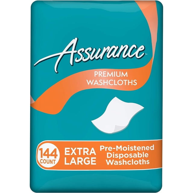 Zoushwin Premium XL Disposable Washcloths, 144 Ct Large Travel Wipes