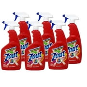 Zout Triple Enzyme Formula Laundry Stain Remover Spray, 22 Ounce - Pack Of 6
