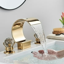 Zovajonia Brass Chrome 8in Sink Faucet
