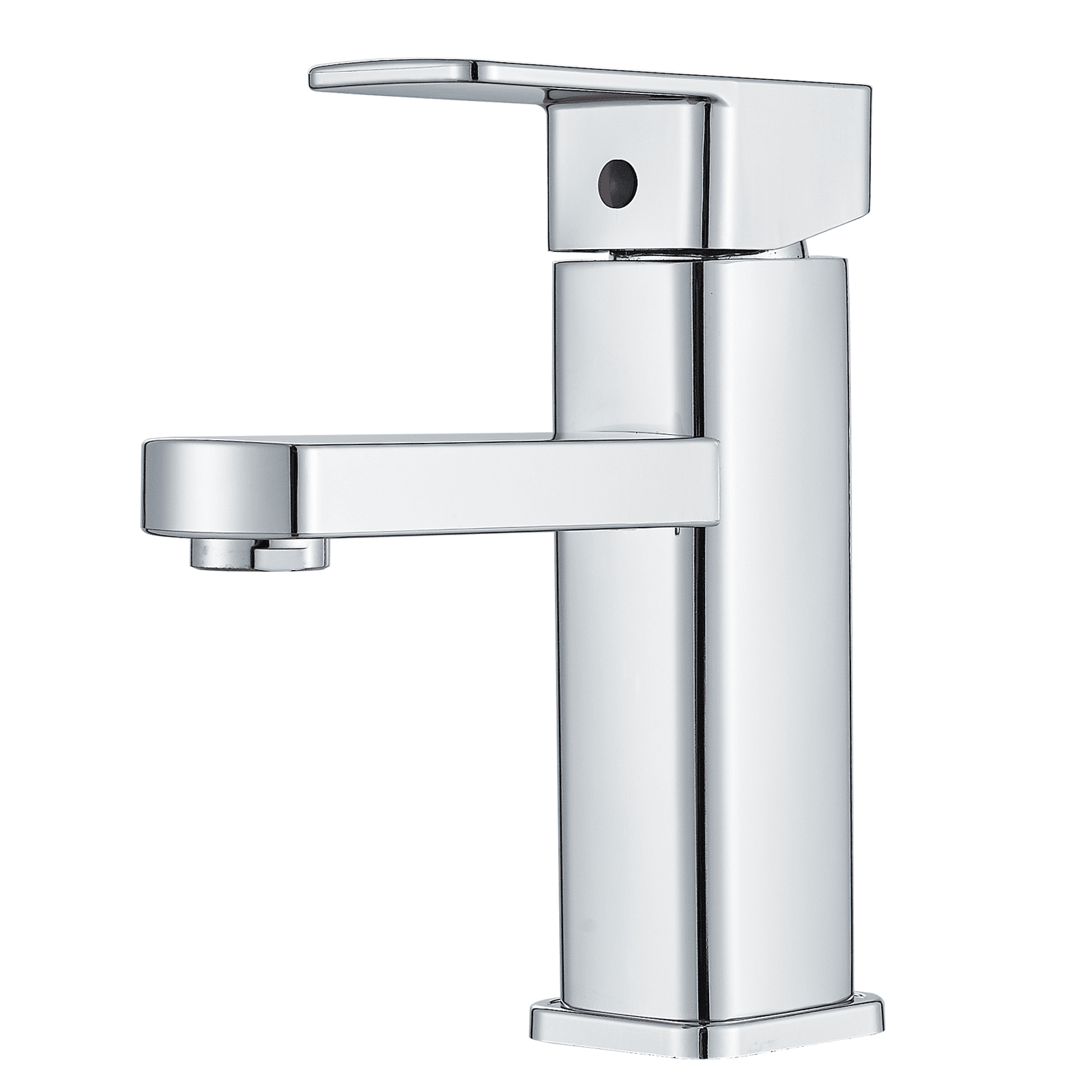 Zovajonia Waterfall Bathroom Basin Faucet Chrome Sink Mixer Taps With Single Level