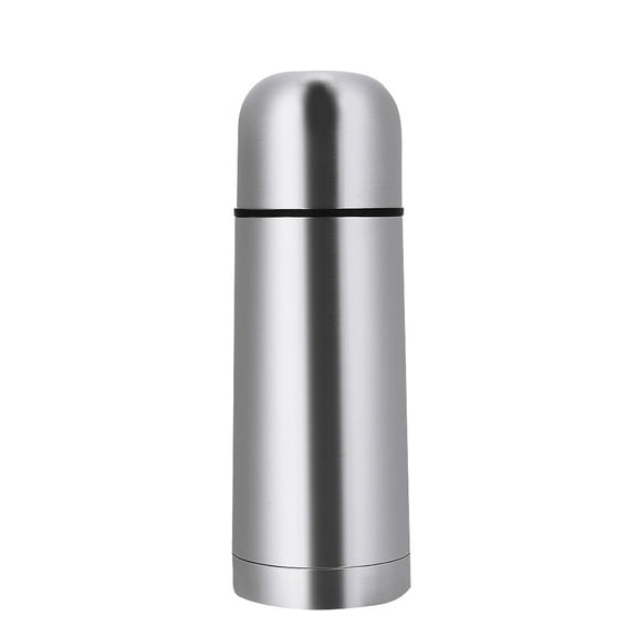 Zovuta Stainless Steel Thermos Vacuum Bottle Flask Push Button Lid Insulated Cup (500ml)