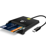 Zoweetek USB C CAC Reader,CAC Card Reader,Type C DOD Military,CAC Reader Military