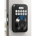 thumbnail image 1 of Zowill DK02A Keyless Entry Door Lock -Fingerprint Electronic Keypad Deadbolt - Front Door Lock - Smart Deadbolt Lock - Black, 1 of 1