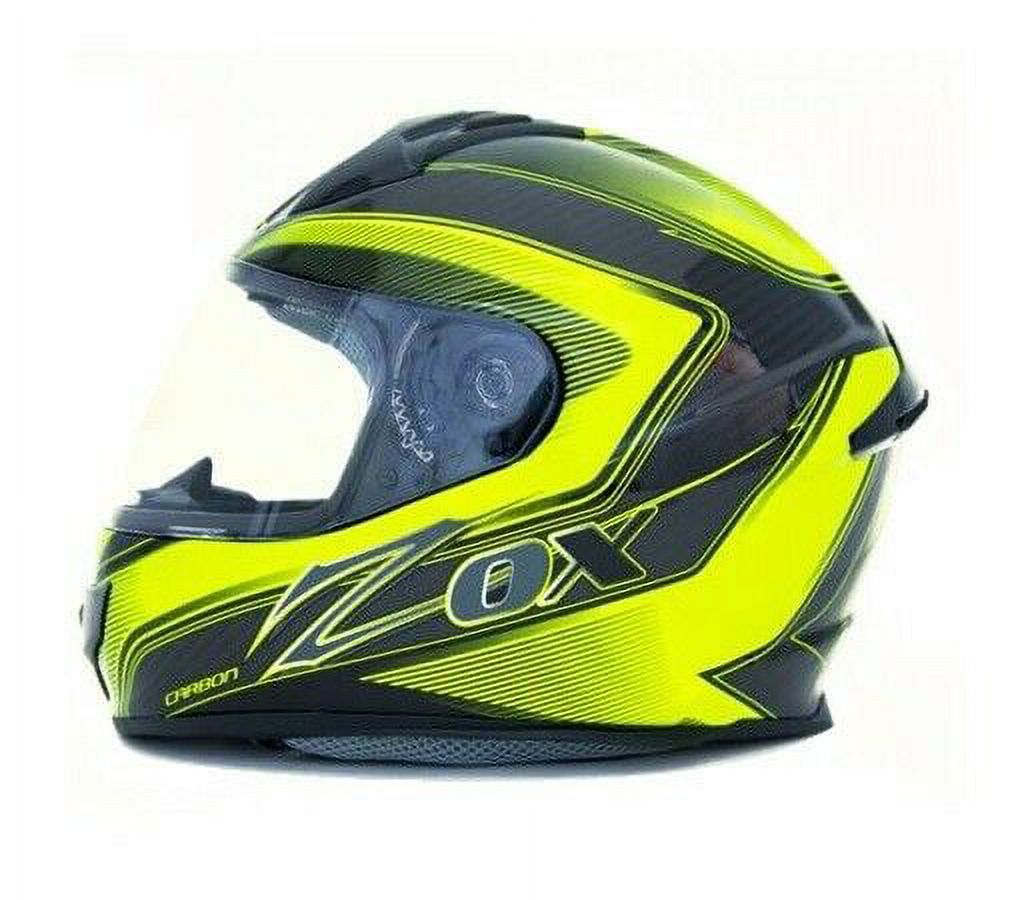 Zox Adult Unisex OEM HiViz Yellow & Black Odyssey Carbon Excalibur