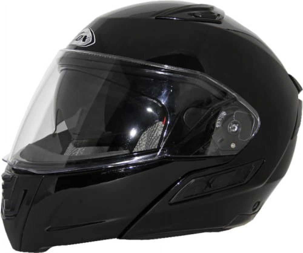 Zox Condor SVS Modular Motorcycle Helmet Black SM