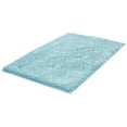 thumbnail image 1 of Zoxiy Blue Bath Mat Bathroom Rug Bath Rugs For Bathroom Non Slip Bath Mats Extra Thick Chenille Rug 15.24"x23.62" Absorbent Soft Shaggy Washable Dry Fast Plush Rugs For Bathtubs,Blue Rug Small, 1 of 9