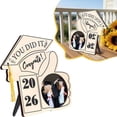 thumbnail image 1 of Zoxiy Graduation Wooden Frame,Graduation Photo Frame,Graduation Gifts Ideas For Desktop Display,2026 Graduate Picture Frame With Tassel Holder,Class Of 2026 Wooden Graduation Frame,5.9"x3.9", 1 of 9