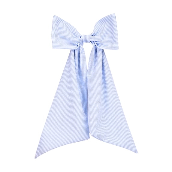 Zoxiy Holiday Bow Ribbon Bow for Wreaths Festival Decoration Wreath Ribbon Bows for Front Door Spring Bows Spring Home Decor Spring Summer Decoration Door Window Basket Ribbon Bow Blue(Material Kit)