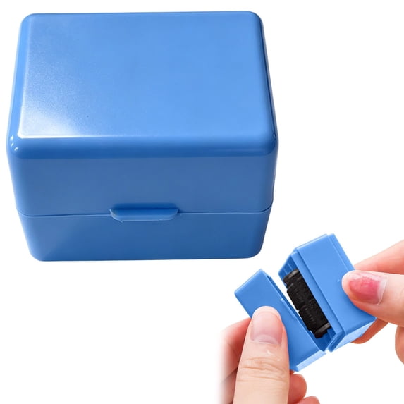 Zoxiy Identity Theft Protection Roller Stamp,Confidential Privacy Stamp,Portable Privacy Roller Stamp,Address Blocker Roller Stamp for Mail Address ID Blackout,Privacy & Security