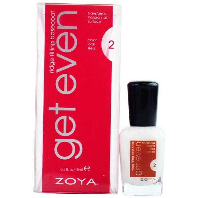 Zoya Get Even Nail Ridge Filling Base Coat, 0.5 Fl Oz