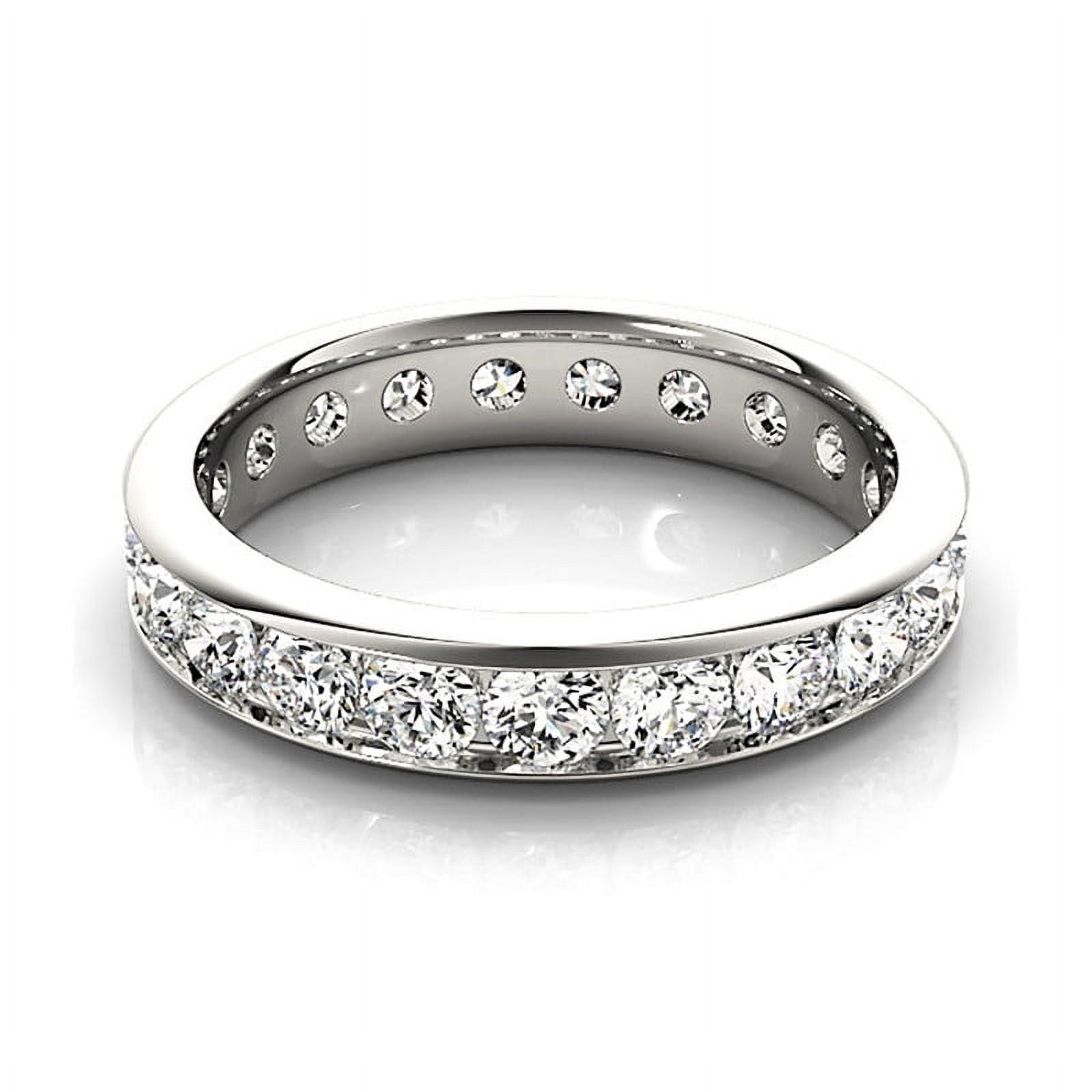Zoya Jewel 1 Ct Brilliant Round-Cut Diamond Engagement Ring - 14K White ...