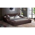 thumbnail image 1 of Zoya Smart Multifunctional Queen Size Bed Made with Wood in Brown, 1 of 15