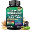 Zoyava Sea Moss Blend, 19,445 MG AllinOne Formula with over 15+ Super