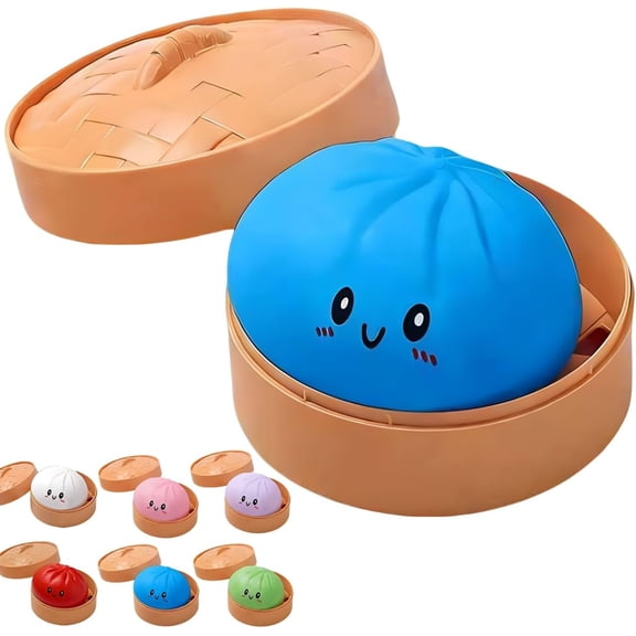Zoytoys Glitter Dumpling, Glitter Dumpling Squishy Box, Dumplings Squishy, Anxiety Relief Fidget, Soft Squeeze Decompression Dough