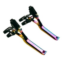 Zoyueyie 1 Pair Bike Brake Handle for Road Bike Mountain Bike Aluminum Alloy Brake Lever