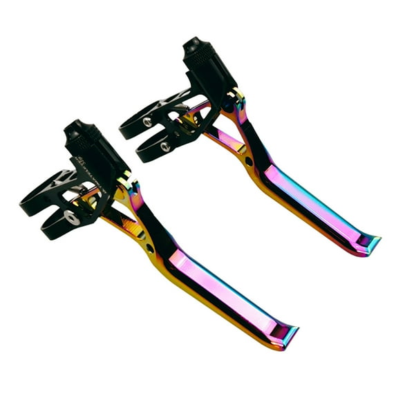 Zoyueyie 1 Pair Bike Brake Handle for Road Bike Mountain Bike Aluminum Alloy Brake Lever