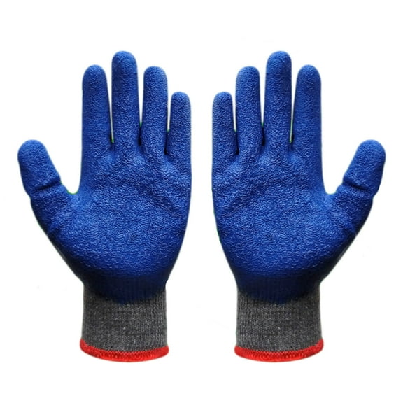 Zoyueyie 1 Pair Protective Working Gloves Unisex Sensitivity Work Glove for Gardening Fishing Clamming Restoration Work (Random Cuff Color)