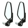 thumbnail image 1 of Zoyueyie 1 Pair Universal Aluminum Alloy Motorcycle Bike Bar End Rear Side View Mirrors, 1 of 10