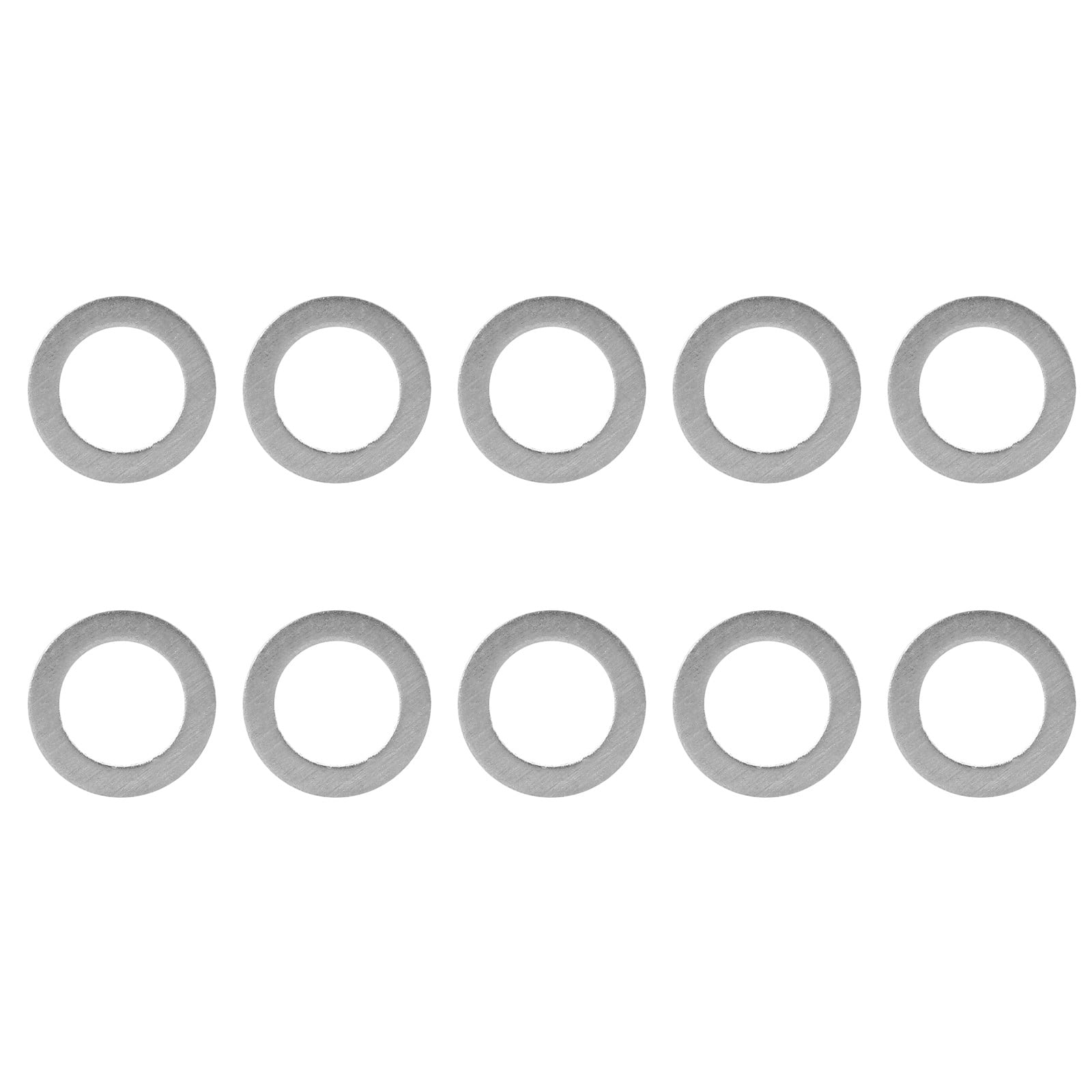 Zoyueyie 10pcs Car Aluminum Engine Oil Drain Plug Crush Gasket Washers