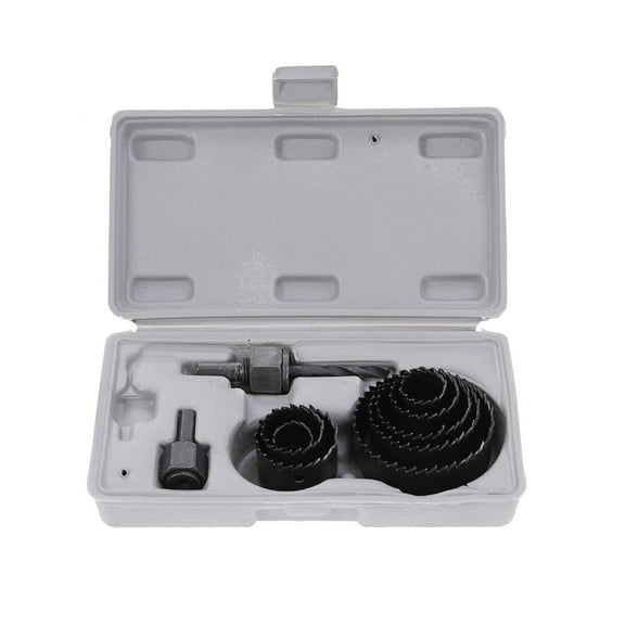 Zoyueyie 11 in 1 Hole Saws Drill Bits Hole Punchers Wood Working Tool Set for Plank Plywood Plasterboard PVC