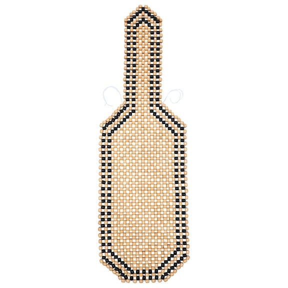 Zoyueyie 1Pc Car Wood Beaded Seat Cushion Durable Summer Seat Cover Useful Seat Pad
