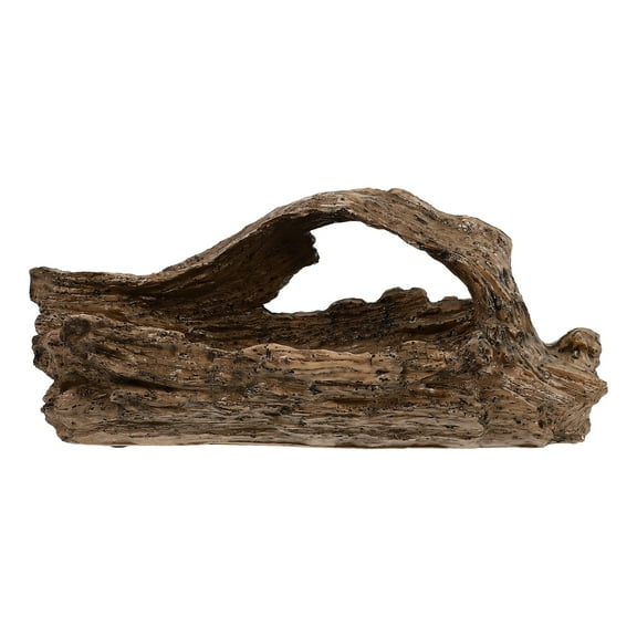 Zoyueyie 1Pc Creative Resin Flowerpot Imitation Wood Root Large Diameter Flowerpot