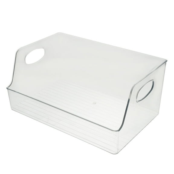 Masteelf Transparent Acrylic Book Organizer Storage Box for Home Classroom Library Use Lightweight and 1Pc