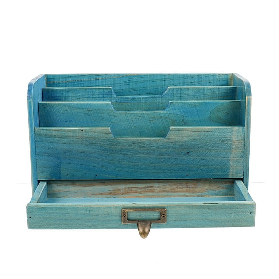 HEATSHAKING Office Desktop Storage Organizer 1Pcs 11.6x6.7x4.3in For Adults