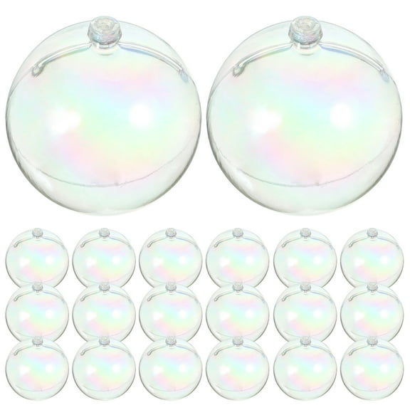 Zoyueyie 20pcs Christmas Ball Hanging Ornaments Decorative Ball Pendants Xmas Tree Hanging Decorations