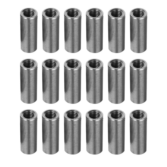 Zoyueyie 20pcs Practical Connecting Nuts Durable Stainless Steel Nuts Welding Nuts