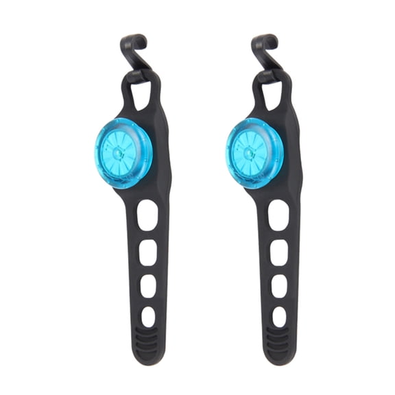 Zoyueyie 2pcs Taillight Warning Light Night Warning Light Highlight Waterproof Taillight (Blue)
