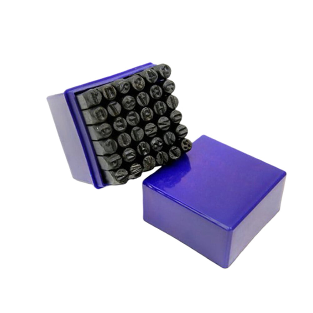 Zoyueyie 36 Pcs 4mm 5/32 Alphanumeric Number Punch Letter Carbon