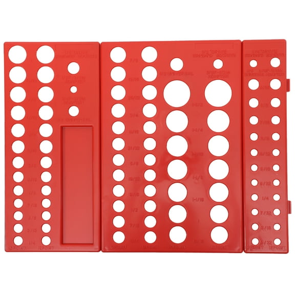 Zoyueyie 3pcs Socket Organizers Wall Mount Tool Organizers Professional Socket Holder 1/4inch 3/8inch 1/2inch