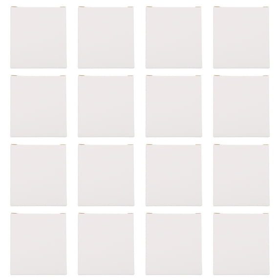 Zoyueyie 40Pcs Paper Packing Boxes Little Storage Cartons Quadrate Boxes (As Shown)