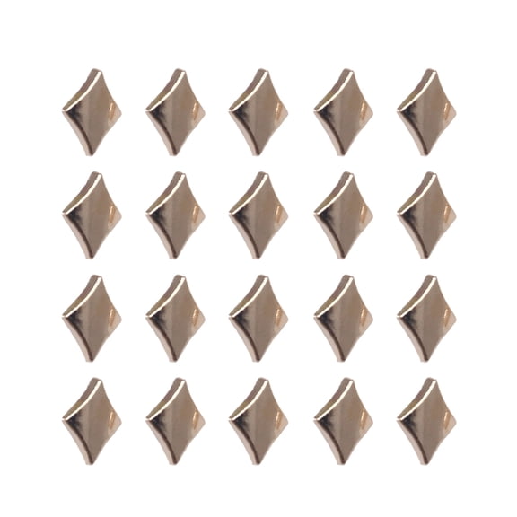 Masteelf 50 Pieces Rose Gold Metal Buttons for Sewing Craft Projects and DIY Decoration Accessories 0.5 Inch