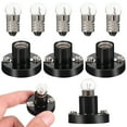 thumbnail image 1 of Zoyueyie 5pcs E10 Bulb Holder Black Light Beads Lamp Bases 1. 5v Screw Type Bulb Socket for Student Electricity Experiment Lighting DIY Accessories, 1 of 10