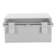 thumbnail image 1 of Zoyueyie Outdoor Waterproof Electrical Box Plastic Dustproof Junction Enclosure With Hinged Shell And Mounting Plates Electrical Junction Box, 1 of 10