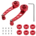 thumbnail image 1 of Masteelf Upgrade Your Car with This Pair of Red Aluminum Alloy Window Crank Handles for Universal Fit Cars, 1 of 10