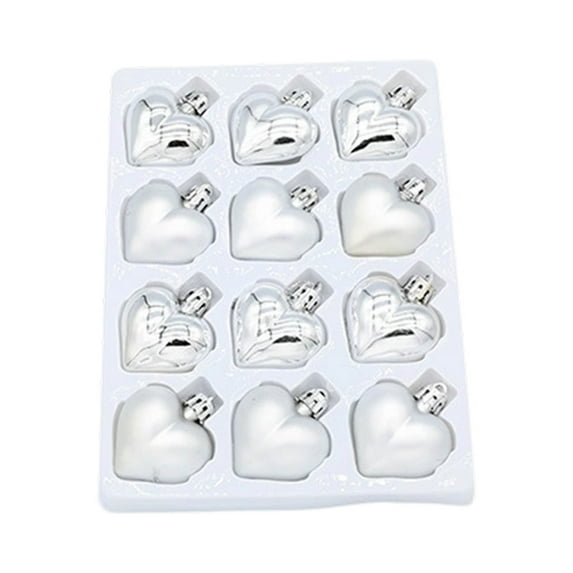 Zpanxa 12 Pcs Christmas Car Ornaments with Hanging Hook Auto Interior Decor and Xmas Tree Decorations Set for Holiday Gift