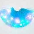 thumbnail image 1 of Zpanxa 3 Layers Tutu Skirt Women's Teen Adult Classic Elastic Skirt 5 Layered Christmas Tutu Tulle Skirt Short Lady 80's Tutu Skirt Blue Dress, 1 of 3