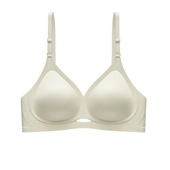 Zpanxa Backless Push Up Bra Seamless U Plunge Adhesive Strapless for Women Comfort Support Everyday Wear